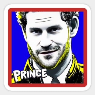 Prince Harry - Pop Art Sticker